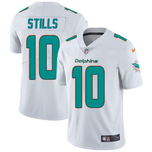Men Miami Dolphins #10 Kenny Stills Nike White Limited NFL Jersey